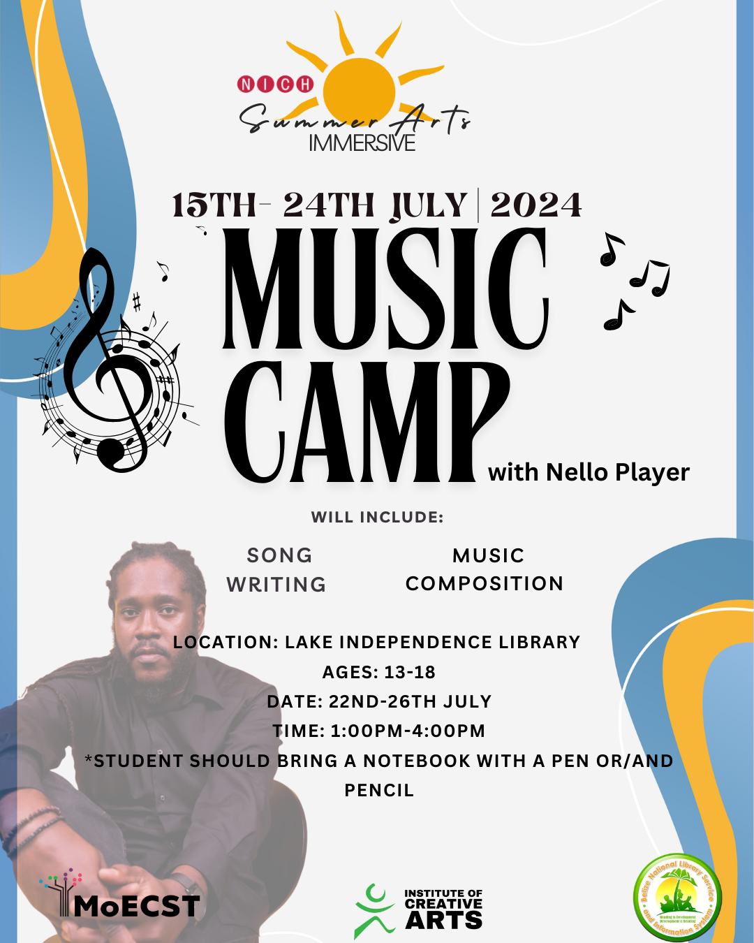 Music Camp at the library
