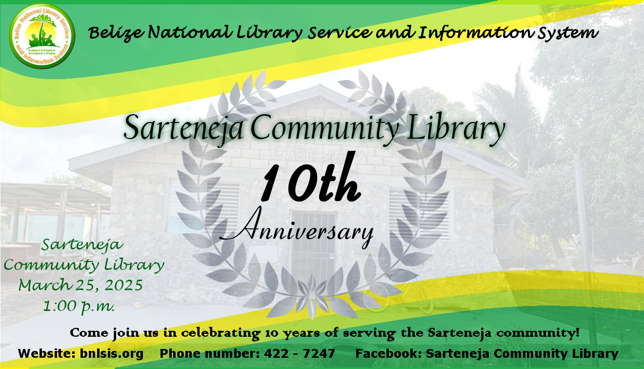 Sarteneja Community Library 10th Anniversary